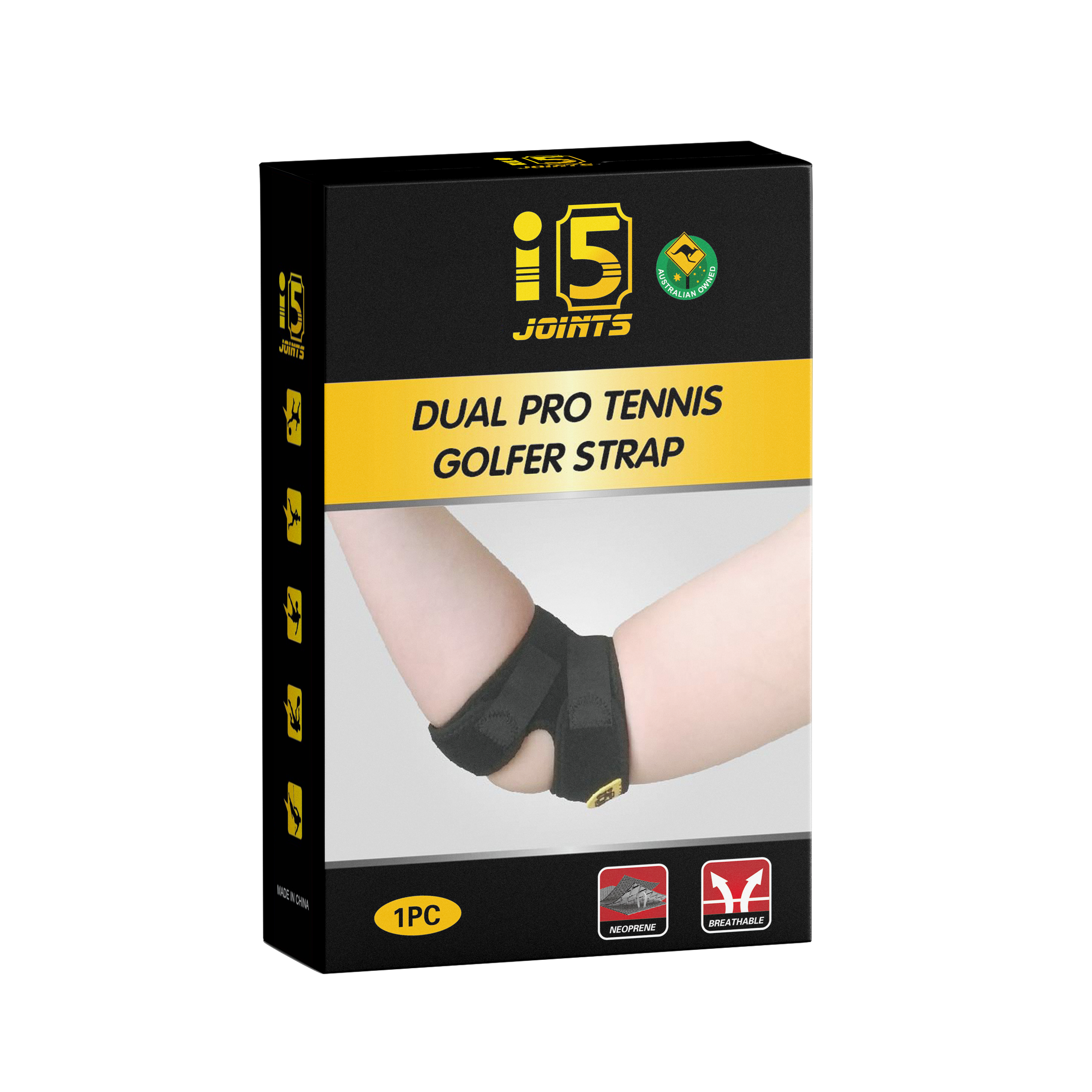 Elbow Strap Australia – I5 Dual Pro Tennis Golfer Hand Belt for Pain Relief & Injury Prevention Elbow Strap Australia – I5 Dual Pro Tennis Golfer Hand Belt for Pain Relief & Injury Prevention